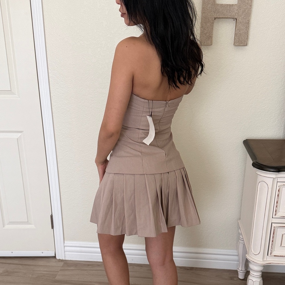 Zara Short Strapless Dress - Picture 7 of 16